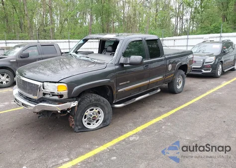 2004 GMC Sierra 2500Hd Slt из США, поврежденный, VIN 1GTHK29U14E229035